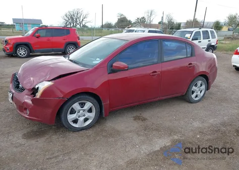 2008 Nissan Sentra 2.0S из США, поврежденный, VIN 3N1AB61E68L653574